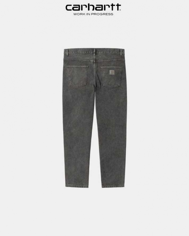 Vulcan (worn washed) Carhartt Wip Newel Pant Vulcan (worn - Danmark LDK-9504966