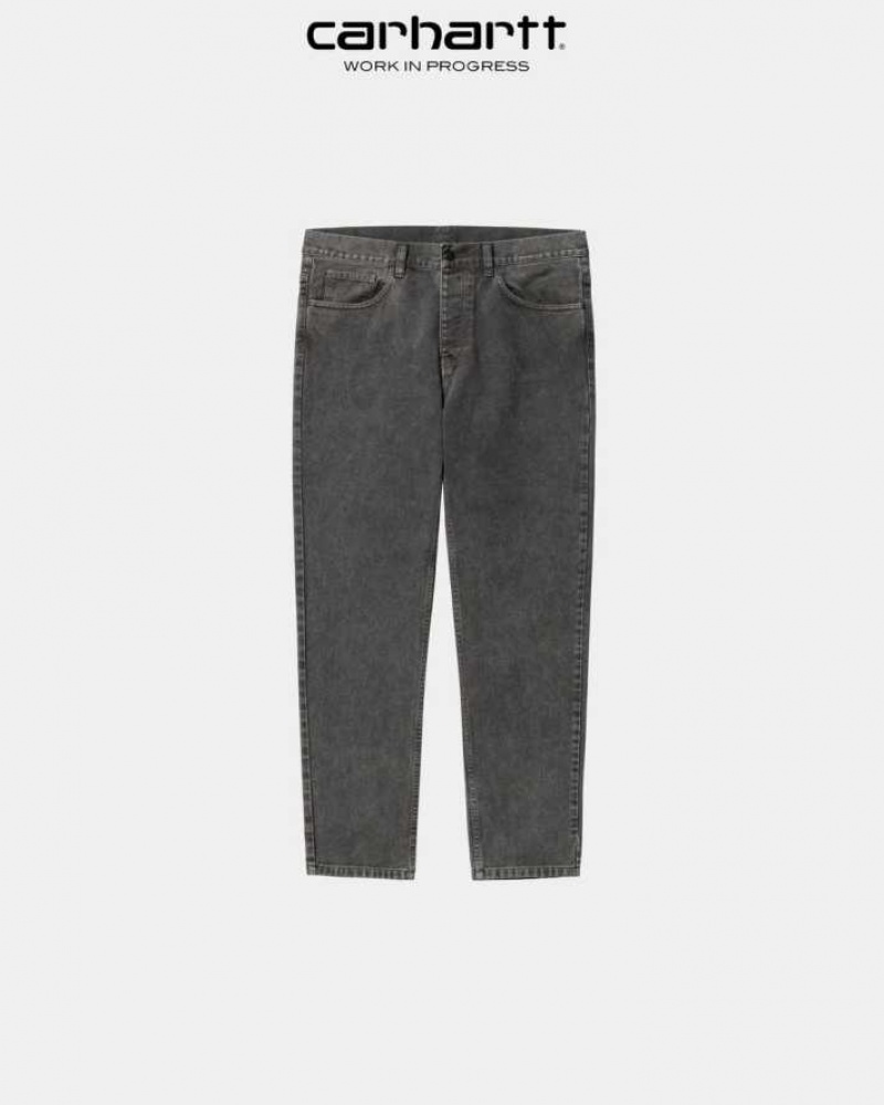 Vulcan (worn washed) Carhartt Wip Newel Pant Vulcan (worn - Danmark LDK-9504966