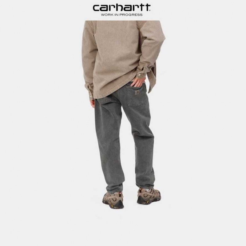 Vulcan (worn washed) Carhartt Wip Newel Pant Vulcan (worn - Danmark LDK-9504966