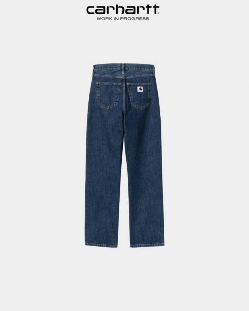 Bleu Carhartt Wip Noxon Pant - Danmark ONN-1279375