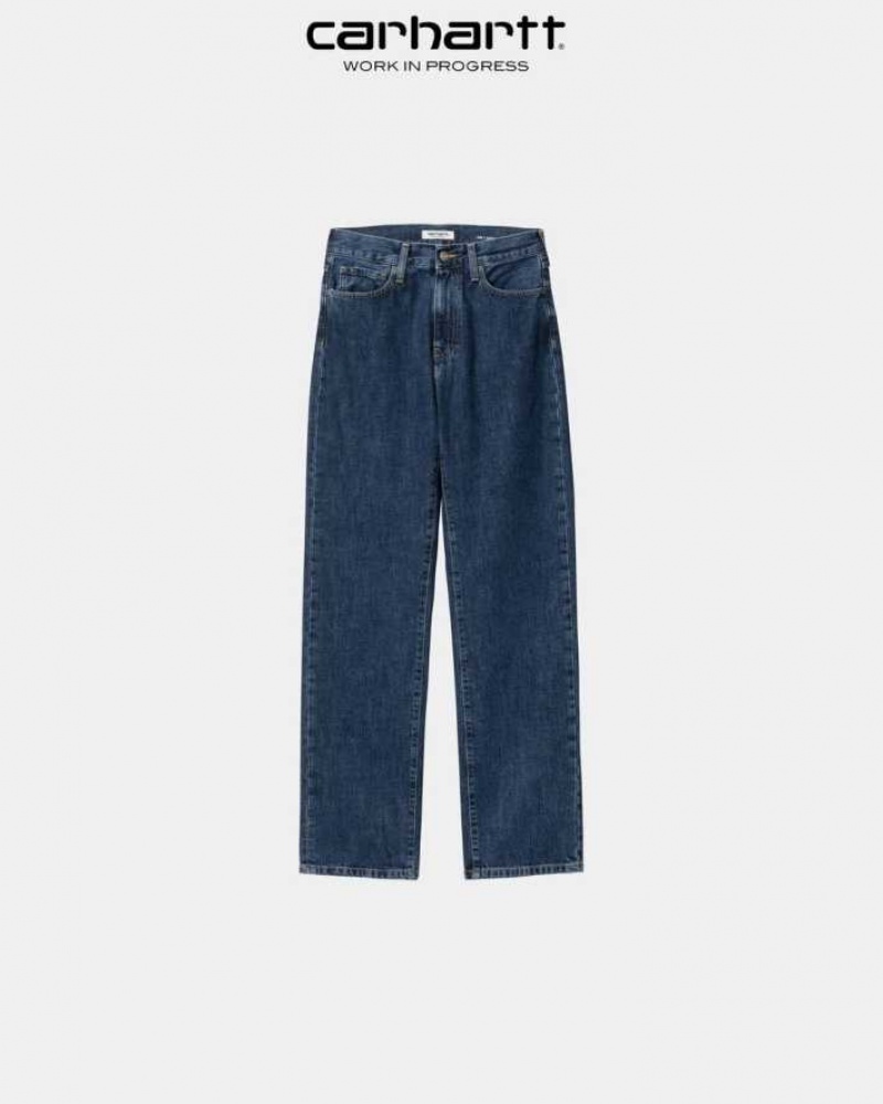 Bleu Carhartt Wip Noxon Pant - Danmark ONN-1279375