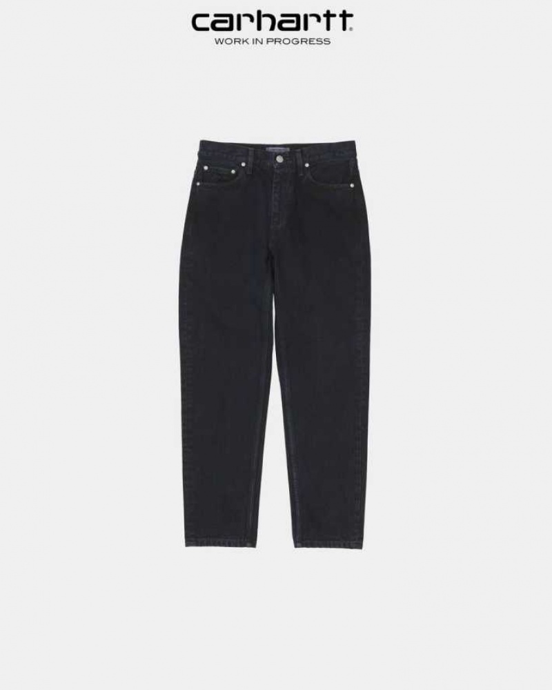 Bleu Carhartt Wip Page Carrot Ankle Pant - Danmark KIV-5575379