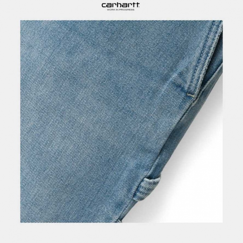 Bleu Carhartt Wip Pierce Pant - Denim - Danmark AJZ-1745532