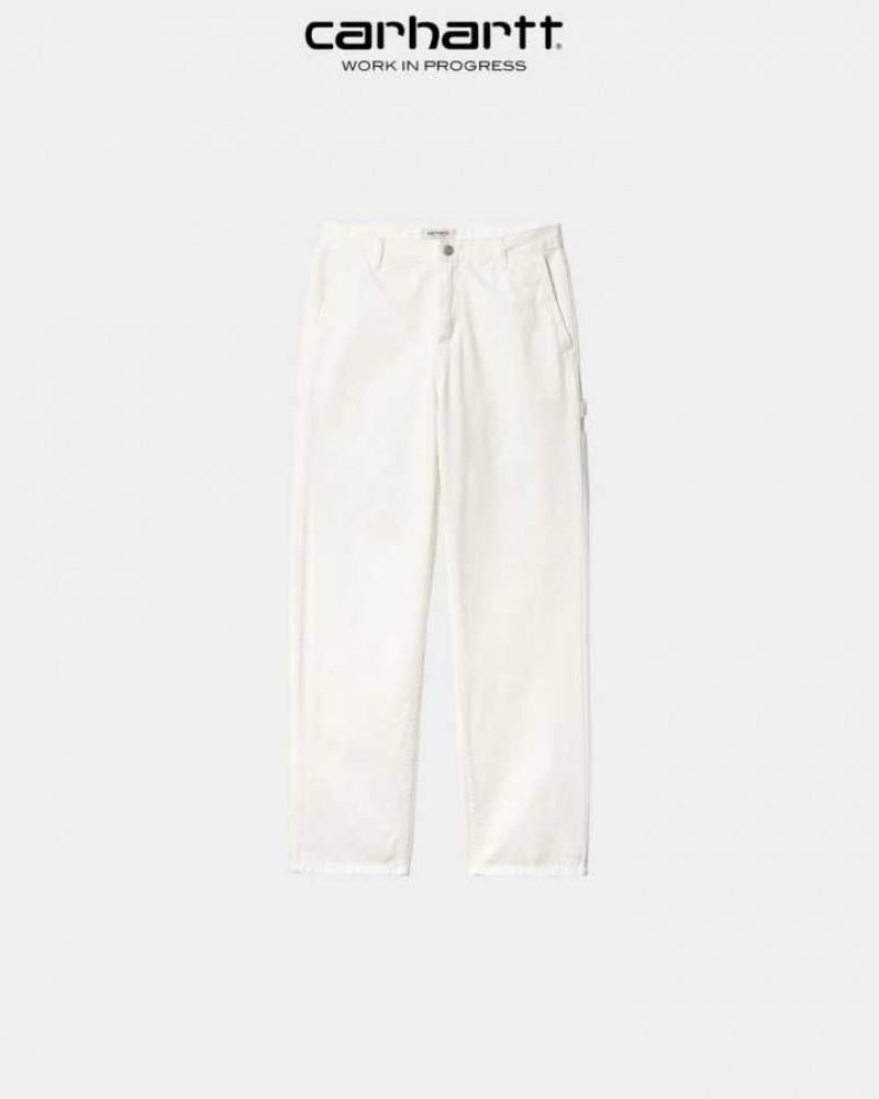 Off-White Carhartt Wip Pierce Pant Droit - Acadia Twill - Danmark IVU-9289583