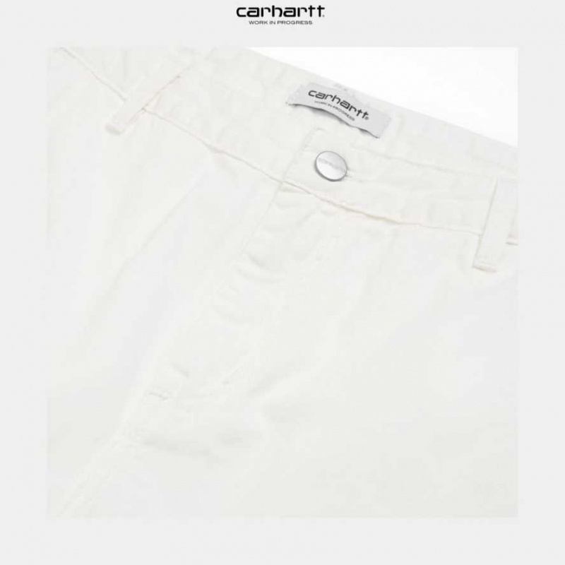 Off-White Carhartt Wip Pierce Pant Droit - Acadia Twill - Danmark IVU-9289583