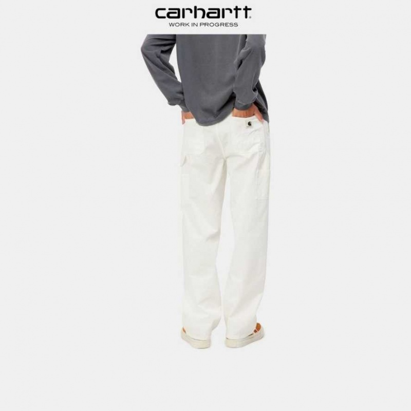 Off-White Carhartt Wip Pierce Pant Droit - Acadia Twill - Danmark IVU-9289583