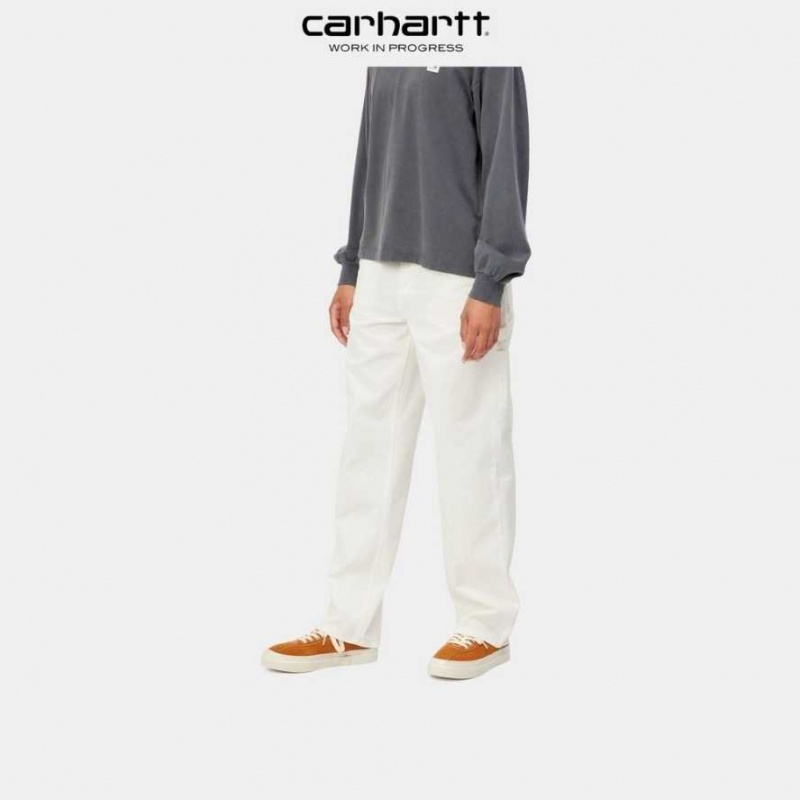 Off-White Carhartt Wip Pierce Pant Droit - Acadia Twill - Danmark IVU-9289583