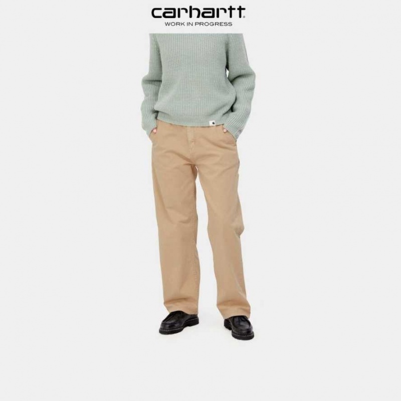 Marron Carhartt Wip Pierce Pant Droit - Danmark XQW-6029749