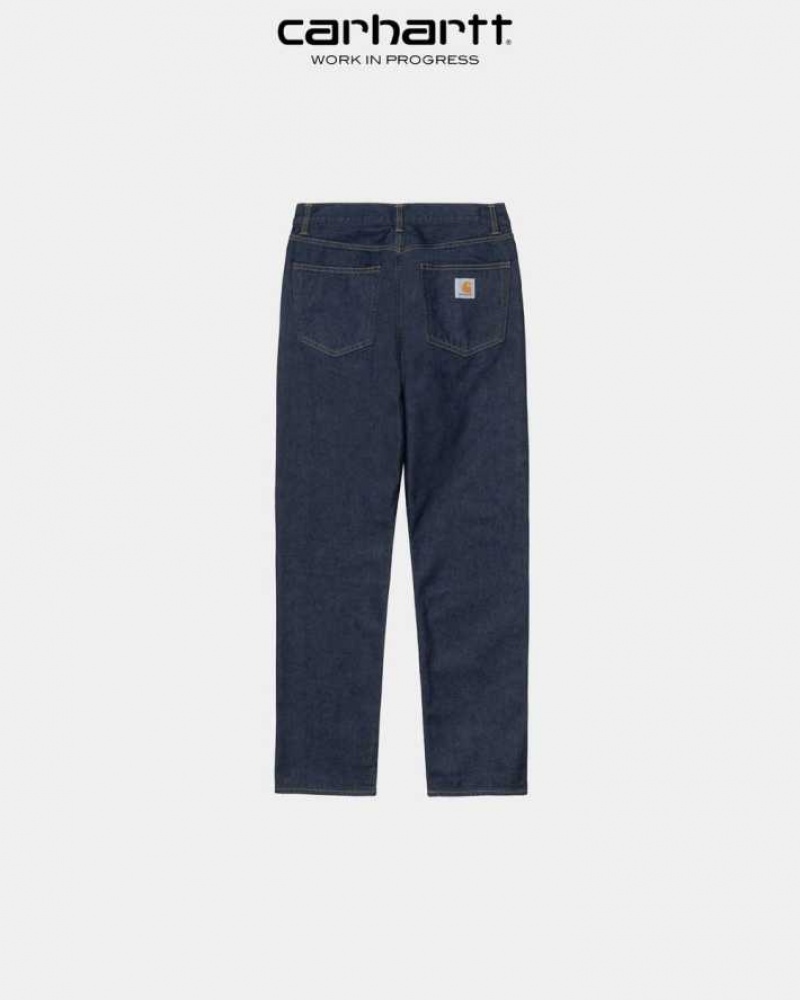 Bleu Carhartt Wip Pontiac Pant - Danmark JBR-1608584