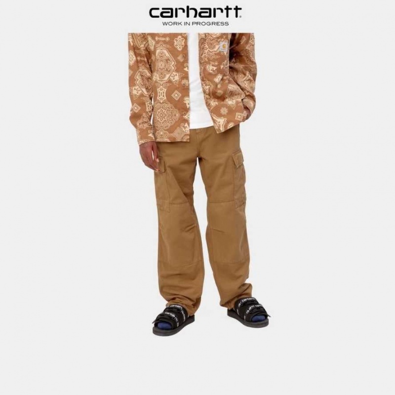 Jasper Carhartt Wip Regular Cargo Pant - Garment Dyed Twill - Danmark AFS-7478536