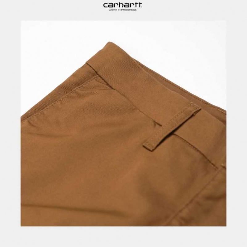 Marron Carhartt Wip Sid Pant - Danmark UJA-2886407