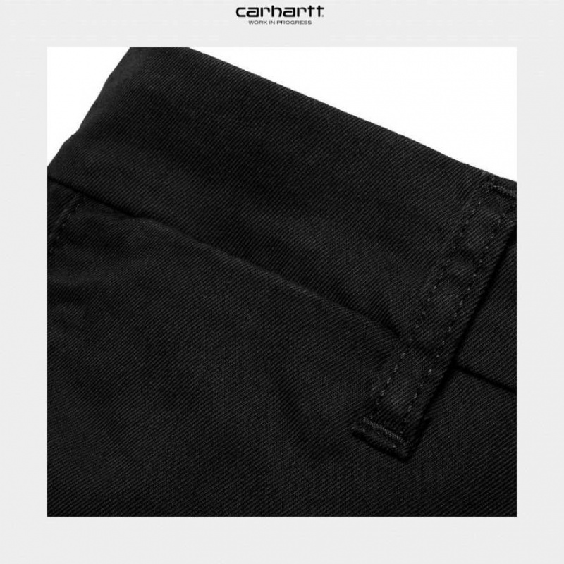 Noir Carhartt Wip Sid Pant - Danmark WKZ-9863546