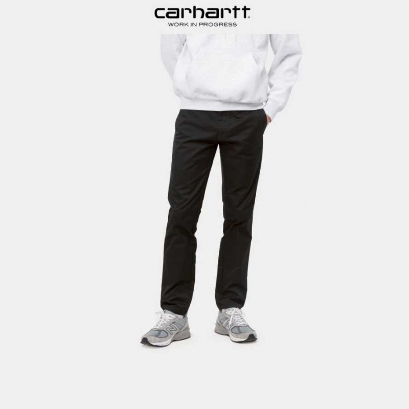 Noir Carhartt Wip Sid Pant - Danmark WKZ-9863546