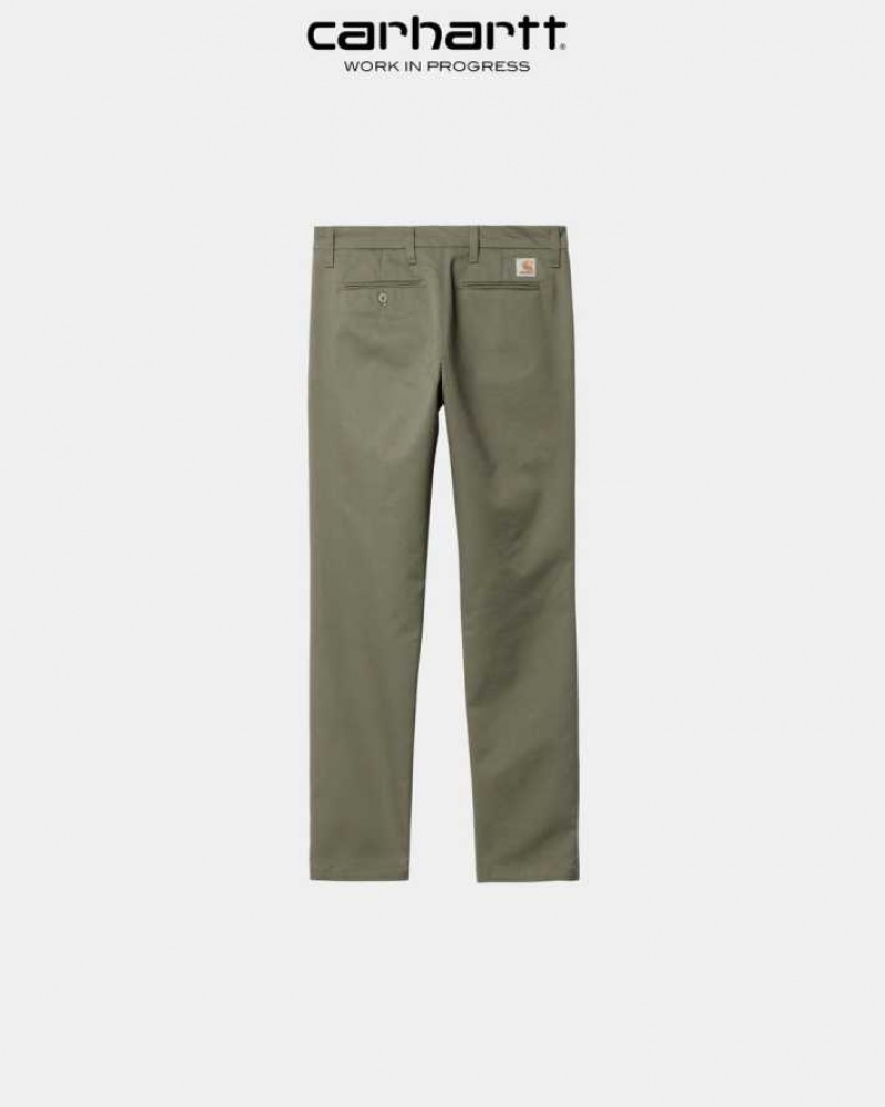 Seaweed Carhartt Wip Sid Pant - Danmark WRC-3373071