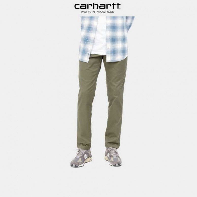 Seaweed Carhartt Wip Sid Pant - Danmark WRC-3373071