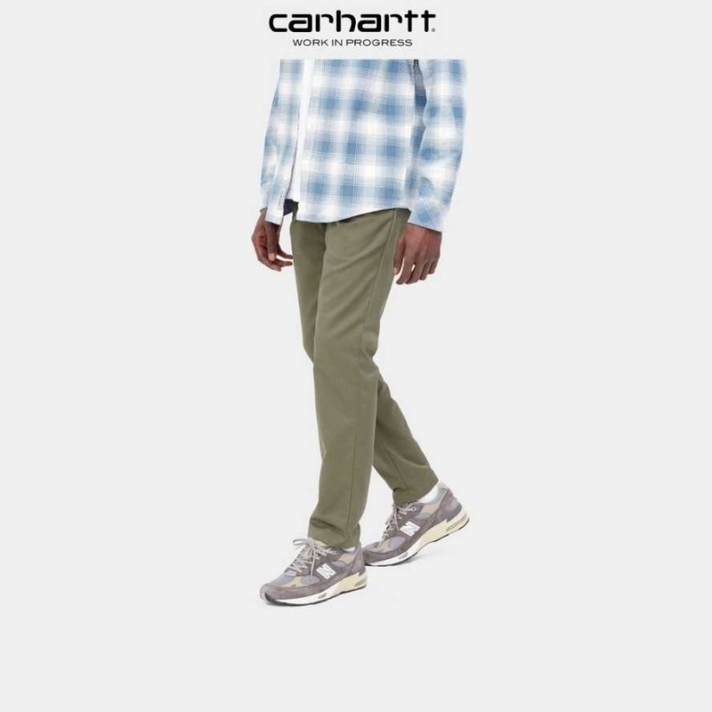 Seaweed Carhartt Wip Sid Pant - Danmark WRC-3373071