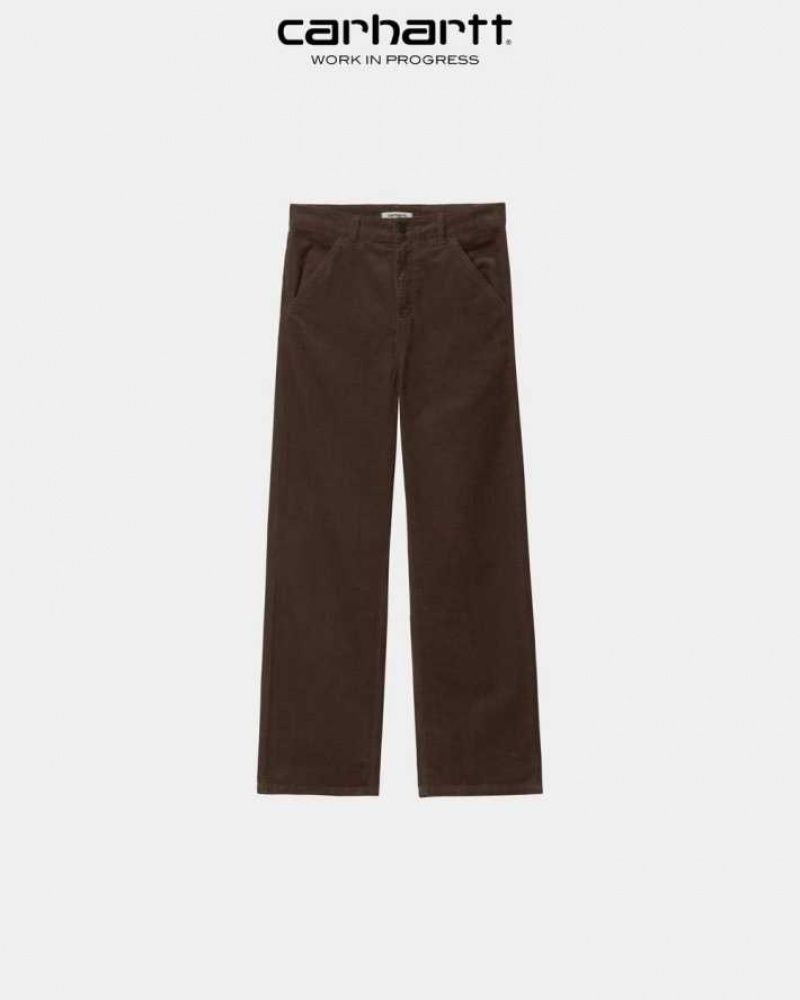 Noir Carhartt Wip Simple Pant - Corduroy - Danmark MHV-3134336