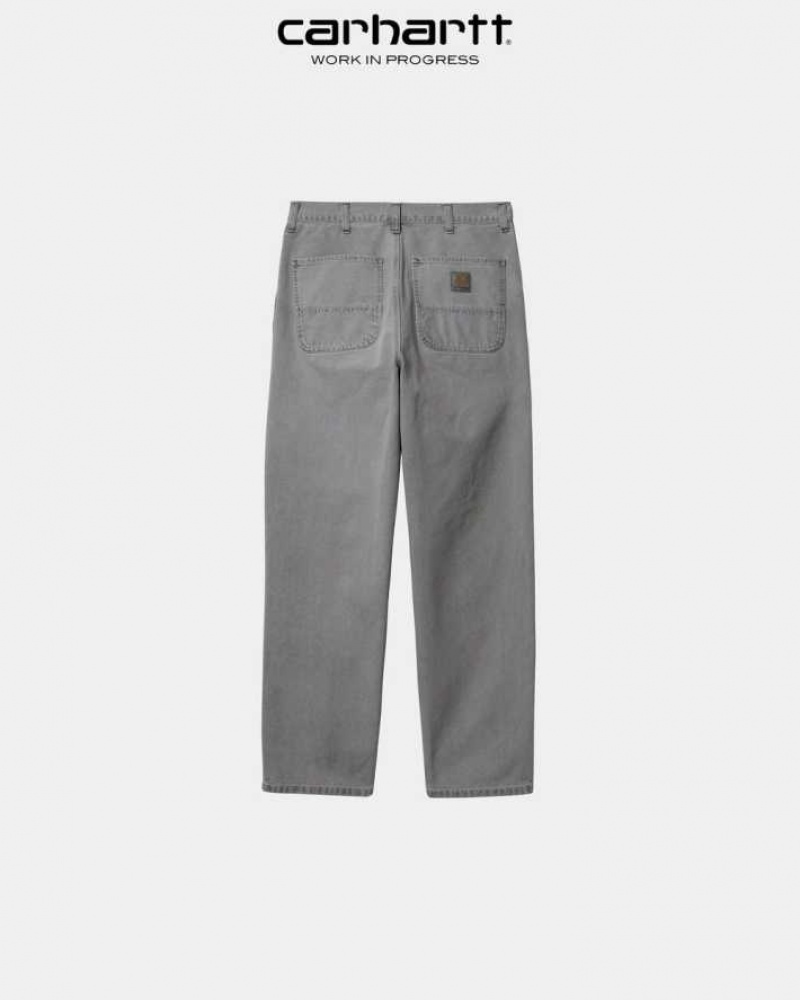 Enzian (faded) Carhartt Wip Simple Pant - Dearborn Tela Enzian - Danmark EZH-1596323