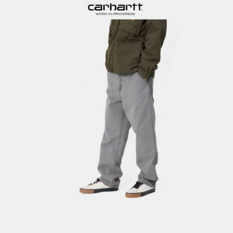 Enzian (faded) Carhartt Wip Simple Pant - Dearborn Tela Enzian - Danmark EZH-1596323