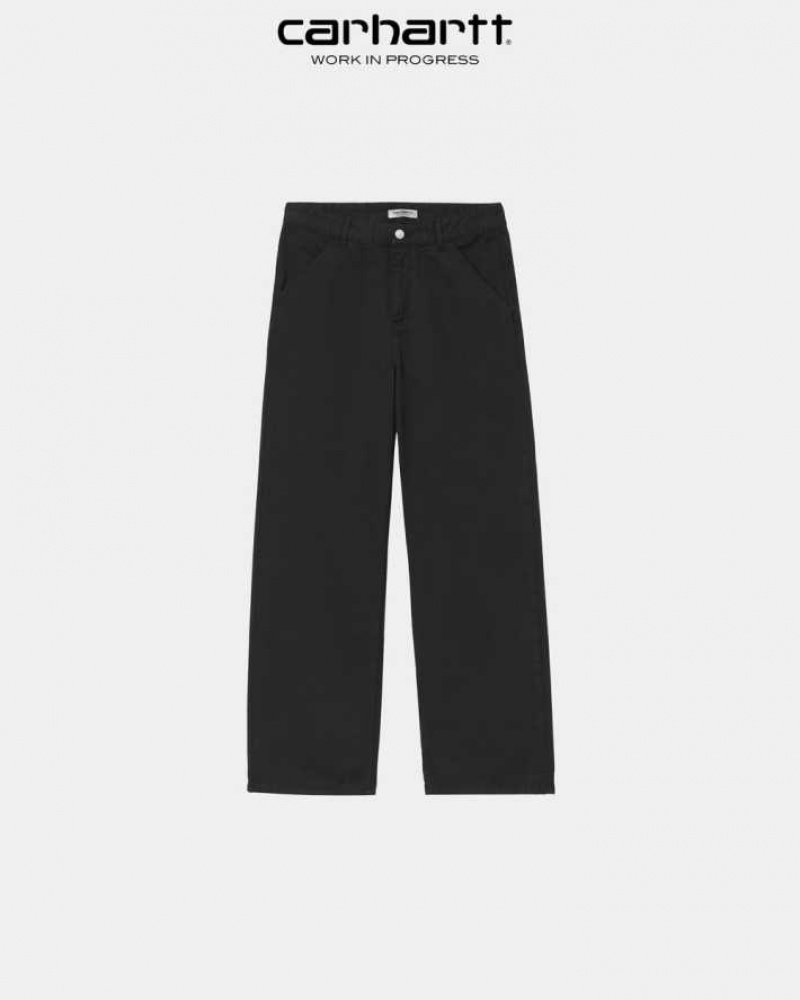 Noir Carhartt Wip Simple Pant - Denim - Danmark OCR-4166876