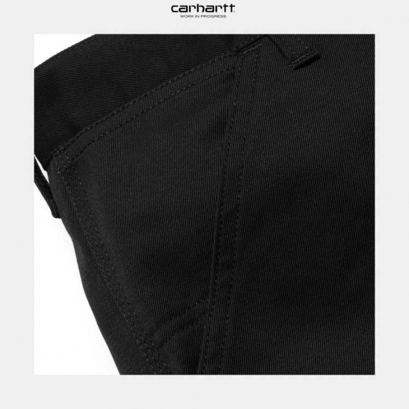 Noir Carhartt Wip Simple Pant - Danmark XBW-7860822