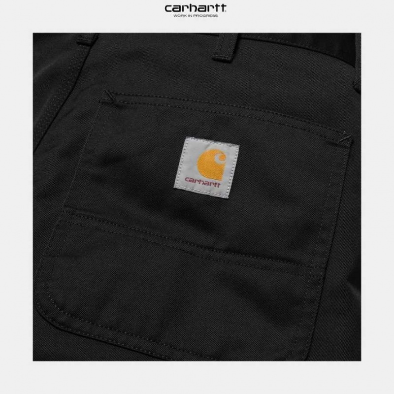 Noir Carhartt Wip Simple Pant - Danmark XBW-7860822