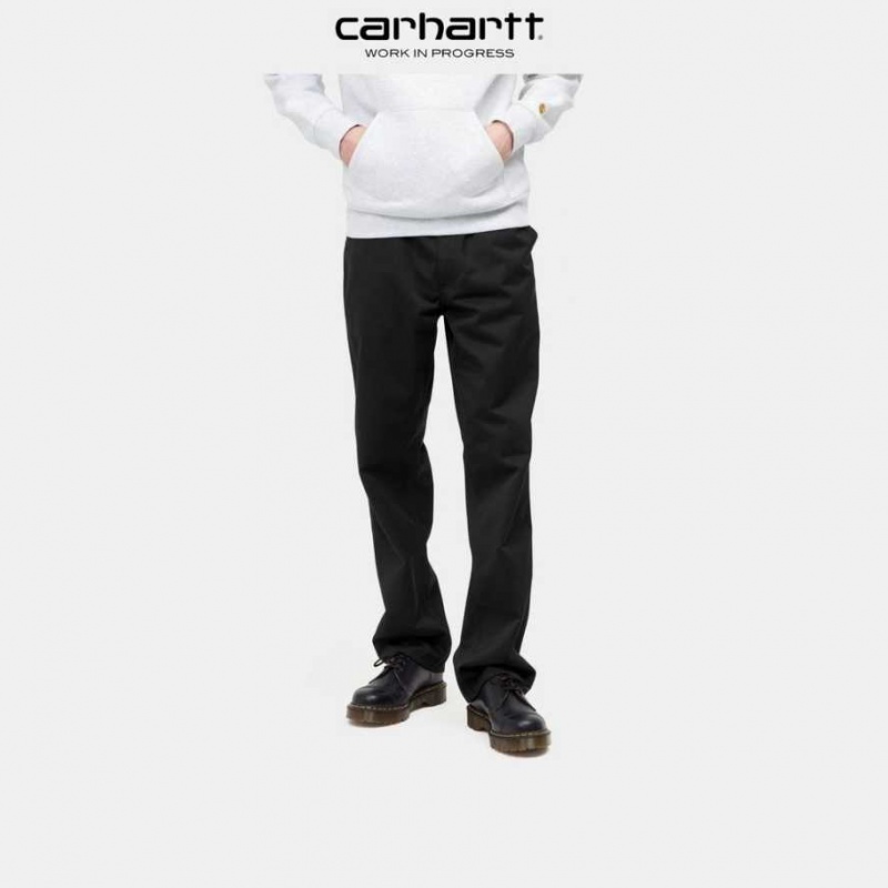 Noir Carhartt Wip Simple Pant - Danmark XBW-7860822