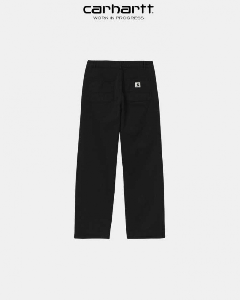 Noir Carhartt Wip Simple Pant - Danmark TCE-7920604