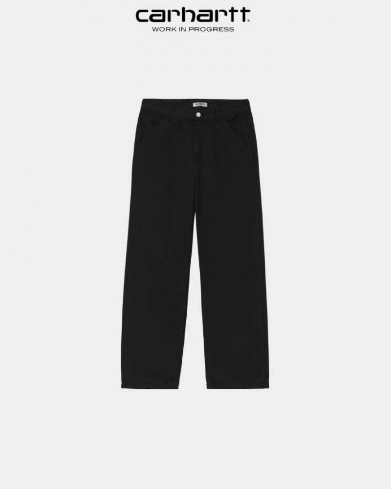 Noir Carhartt Wip Simple Pant - Danmark TCE-7920604