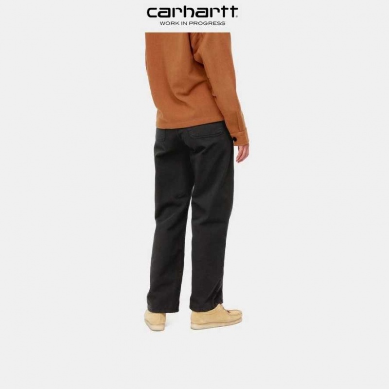 Noir Carhartt Wip Simple Pant - Danmark TCE-7920604