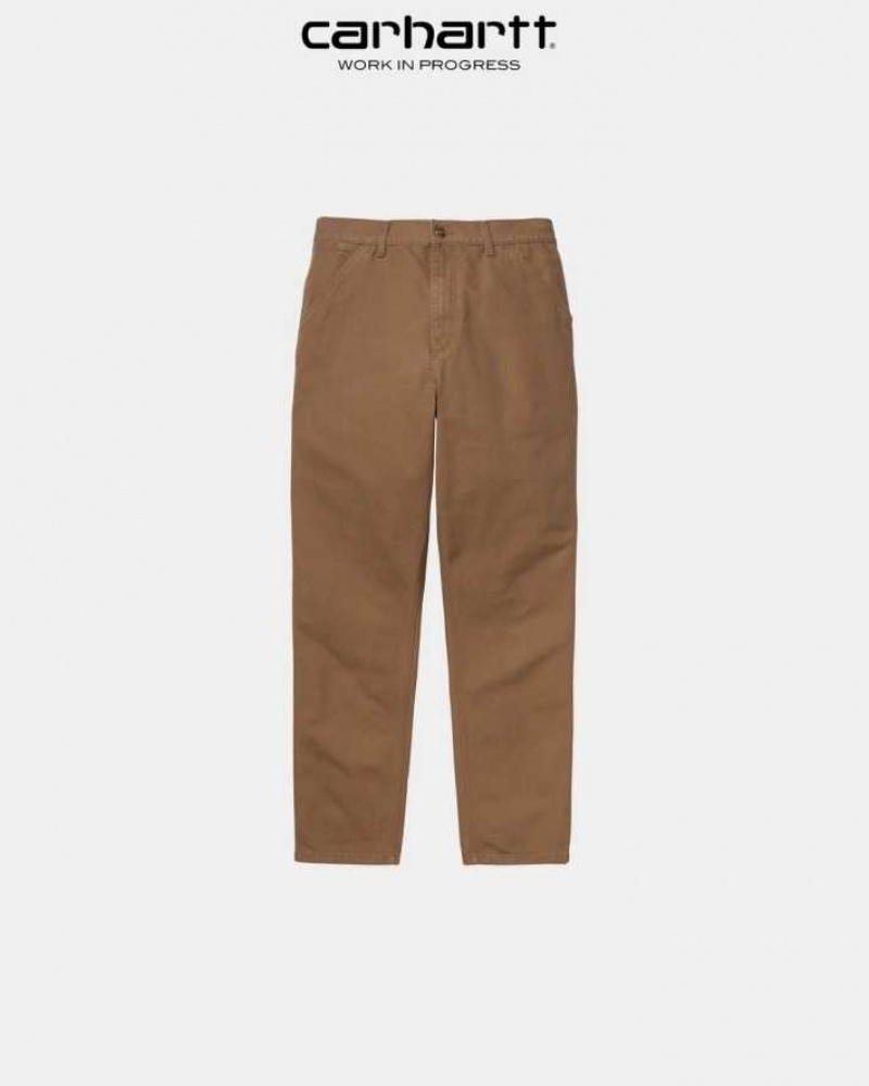 Marron Carhartt Wip Single Knee Pant - Danmark MWS-2939397