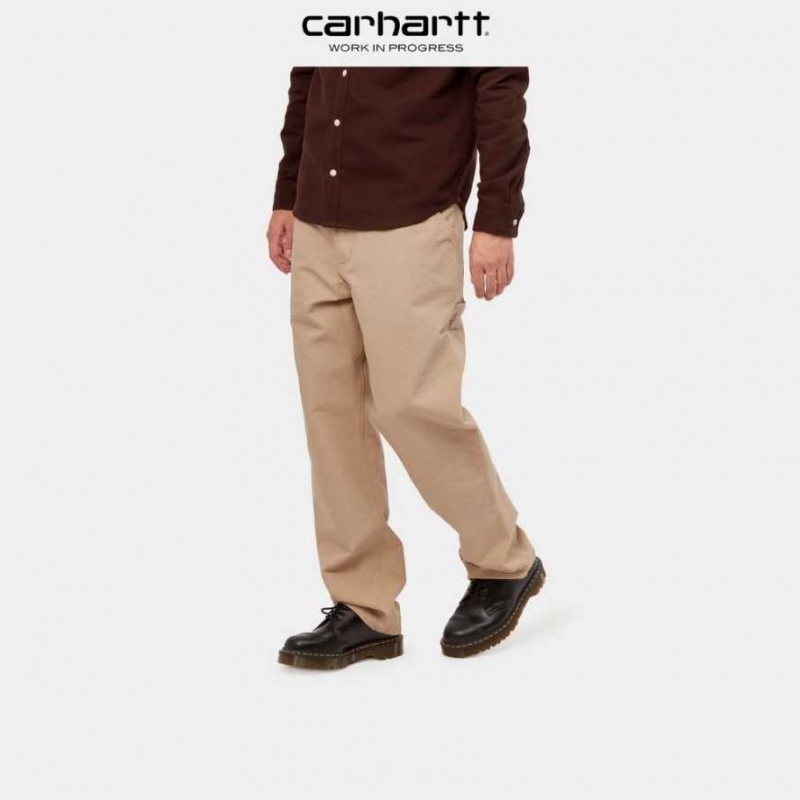 Marron Carhartt Wip Single Knee Pant - Danmark GOQ-8604926