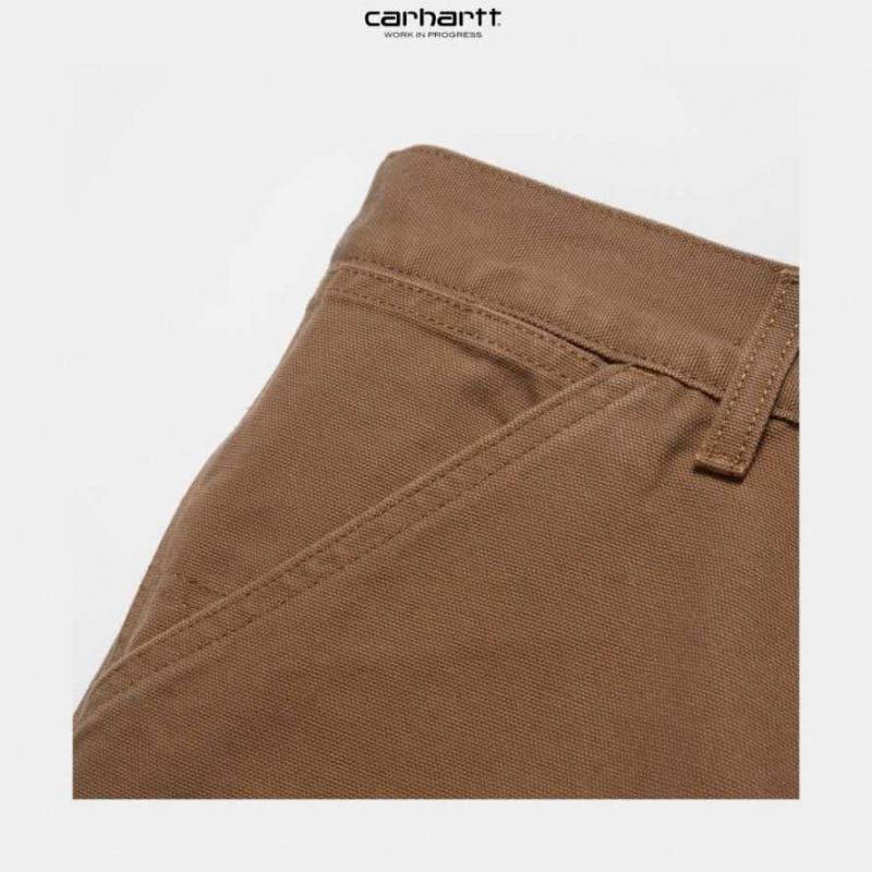 Marron Carhartt Wip Single Knee Pant - Danmark MWS-2939397