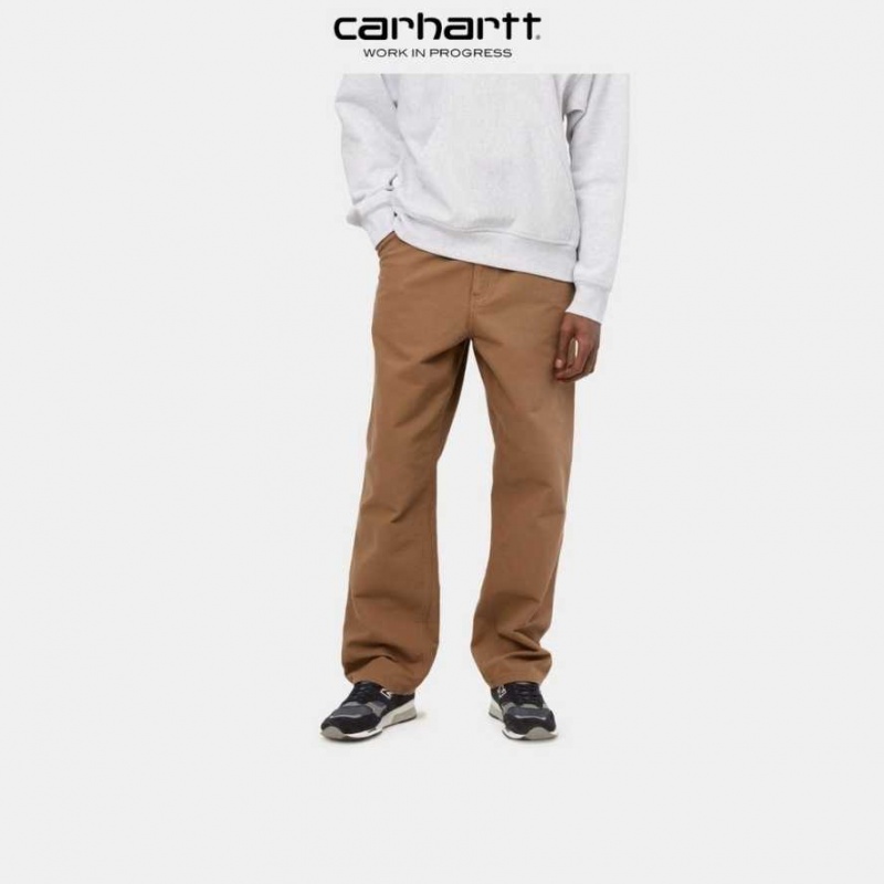 Marron Carhartt Wip Single Knee Pant - Danmark MWS-2939397