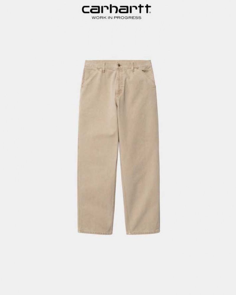 Marron Carhartt Wip Single Knee Pant - Danmark XLA-2337134