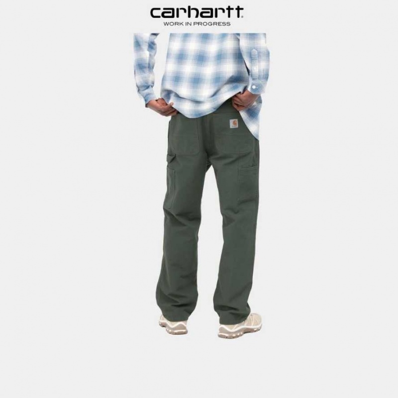 Boxwood Carhartt Wip Single Knee Pant - Danmark UBL-7035251