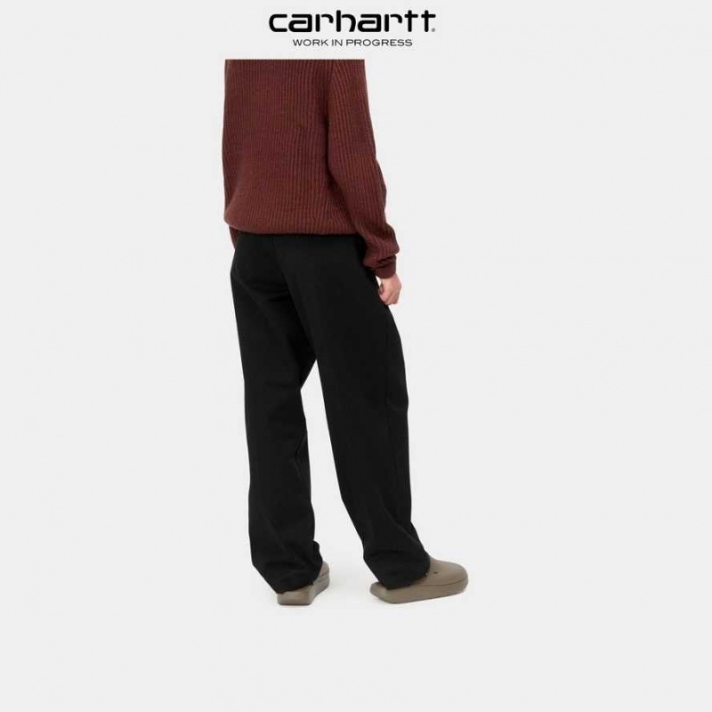 Noir Carhartt Wip Tristin Pant - Danmark FPC-6436170