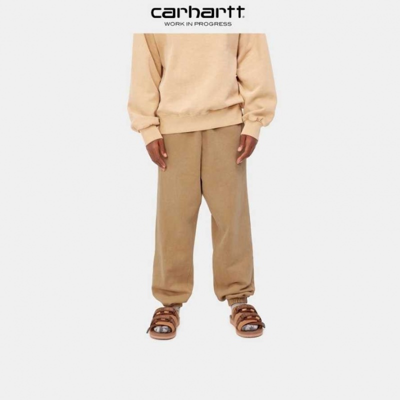 Marron Carhartt Wip Vista Sweat Pant - Danmark WQZ-2367231