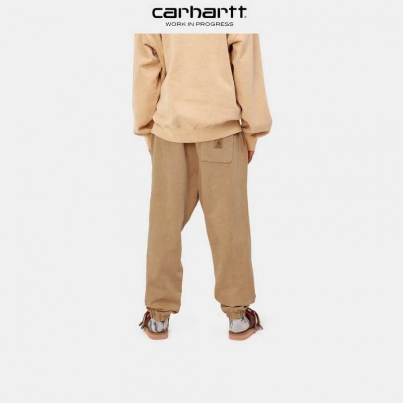 Marron Carhartt Wip Vista Sweat Pant - Danmark WQZ-2367231