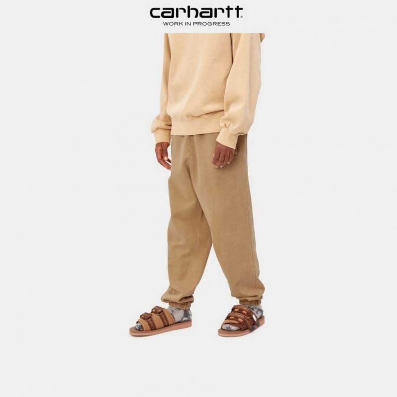 Marron Carhartt Wip Vista Sweat Pant - Danmark WQZ-2367231