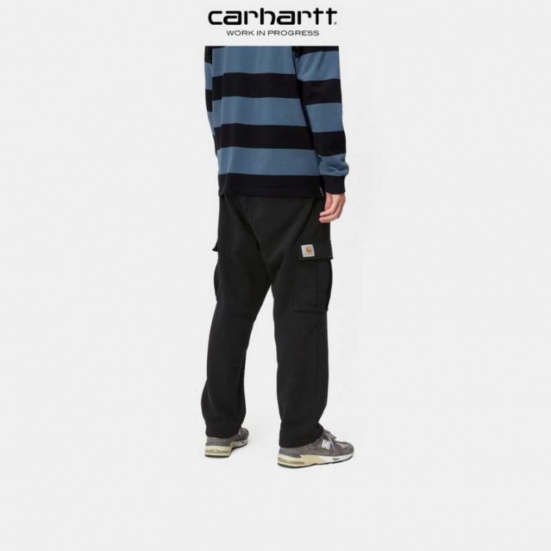 Noir Carhartt Wip Wade Sweat Pant - Danmark VFE-1353098