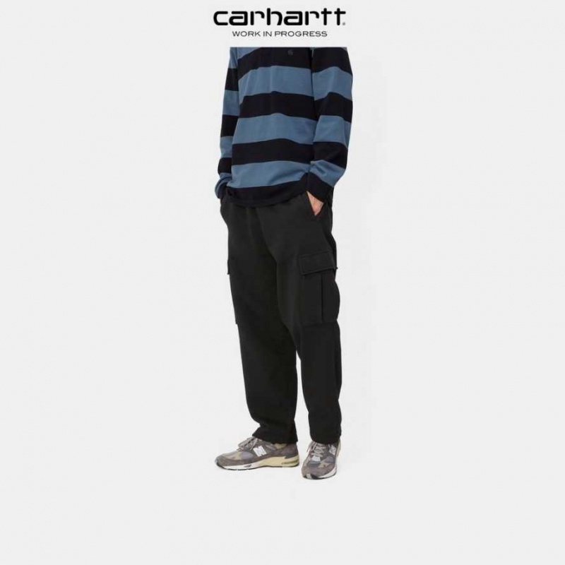 Noir Carhartt Wip Wade Sweat Pant - Danmark VFE-1353098