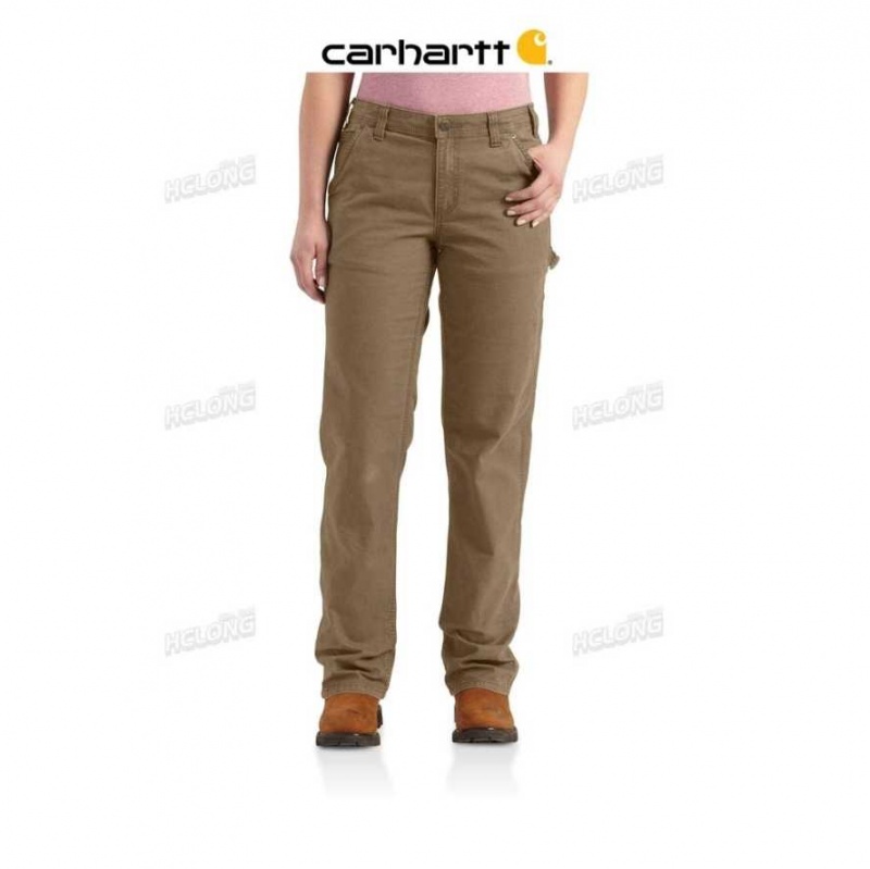 Yukon Carhartt Rugged Flex Loose Fit Tela Travail Pant - Danmark BEH-2174793