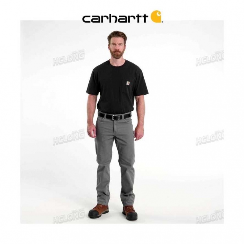 Noir Carhartt Rugged Flex Relaxed Fit Tela 5-Pocket Travail Pant - Danmark CSG-9455367