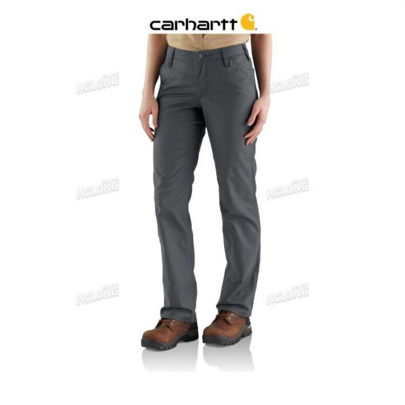 Shadow Carhartt Rugged Professional Series Rugged Flex Loose Fit Tela Travail Pant - Danmark QXH-1288300