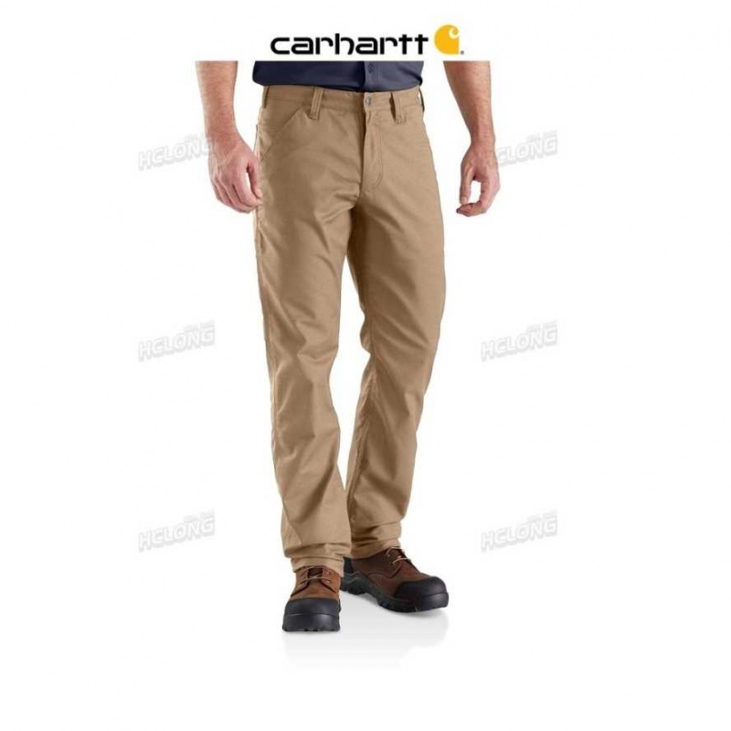 Kaki Foncé Carhartt Rugged Professional Series Relaxed Fit Pant Kaki - Danmark ALO-2539702