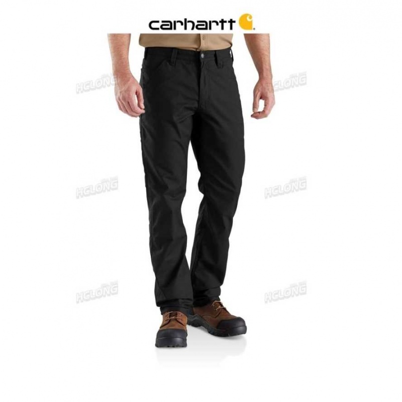 Noir Carhartt Rugged Professional Series Relaxed Fit Pant - Danmark ZHN-1123429