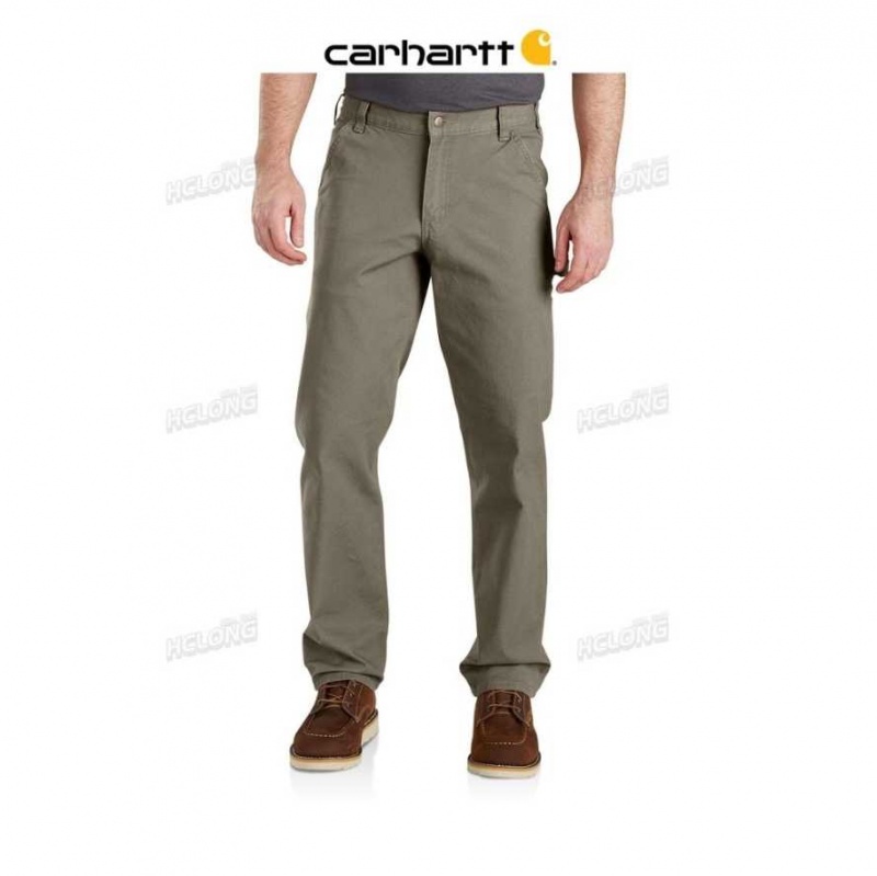 Desert Carhartt Rugged Flex Relaxed Fit Duck Utility Travail Pant - Danmark DWR-5363220