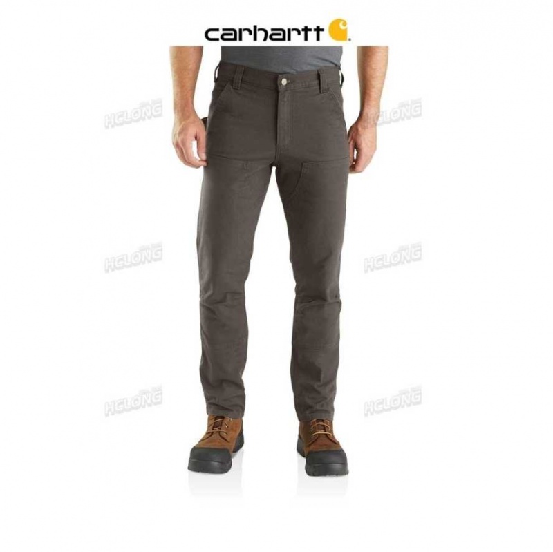 Tarmac Carhartt Rugged Flex Droit Fit Duck Double Front Pants - Danmark WRN-7483127