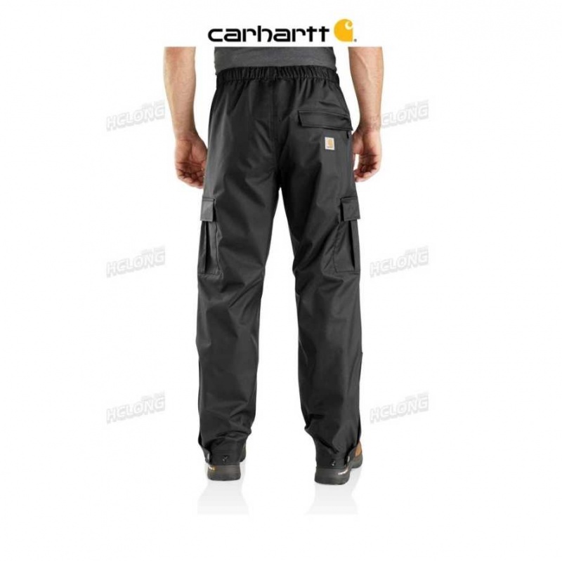 Noir Carhartt Storm Defender Relaxed Fit Midweight Pant - Danmark TKL-6864344